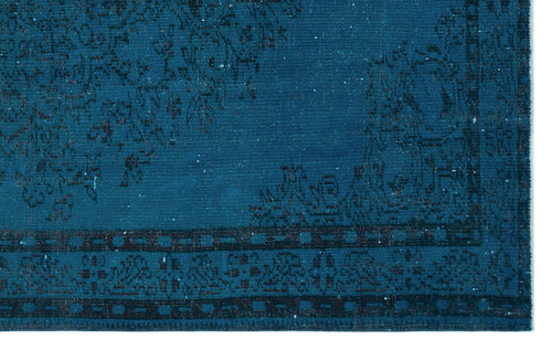Load image 1 in gallery view. Deep teal rug with a black distressed traditional medallion pattern and a geometric border.