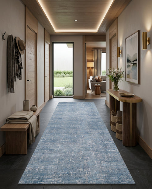 Load image 1 in gallery view. Contemporary Serenity - Machine-Washable Rug JR1884 (Custom Size)
