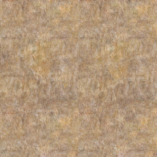 Load image 1 in gallery view. Tan and brown rug with a textured, brushstroke-style abstract pattern.
