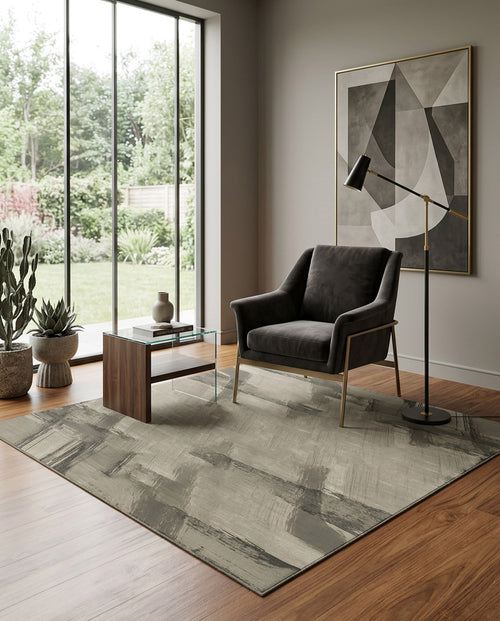 Load image 1 in gallery view. Misty Brush - Washable Rug - JRN1067