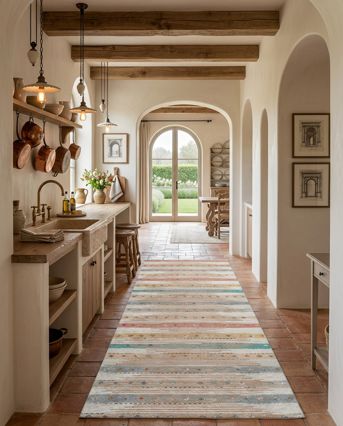 Nomad's Nostalgia - Washable Rug - JR1669