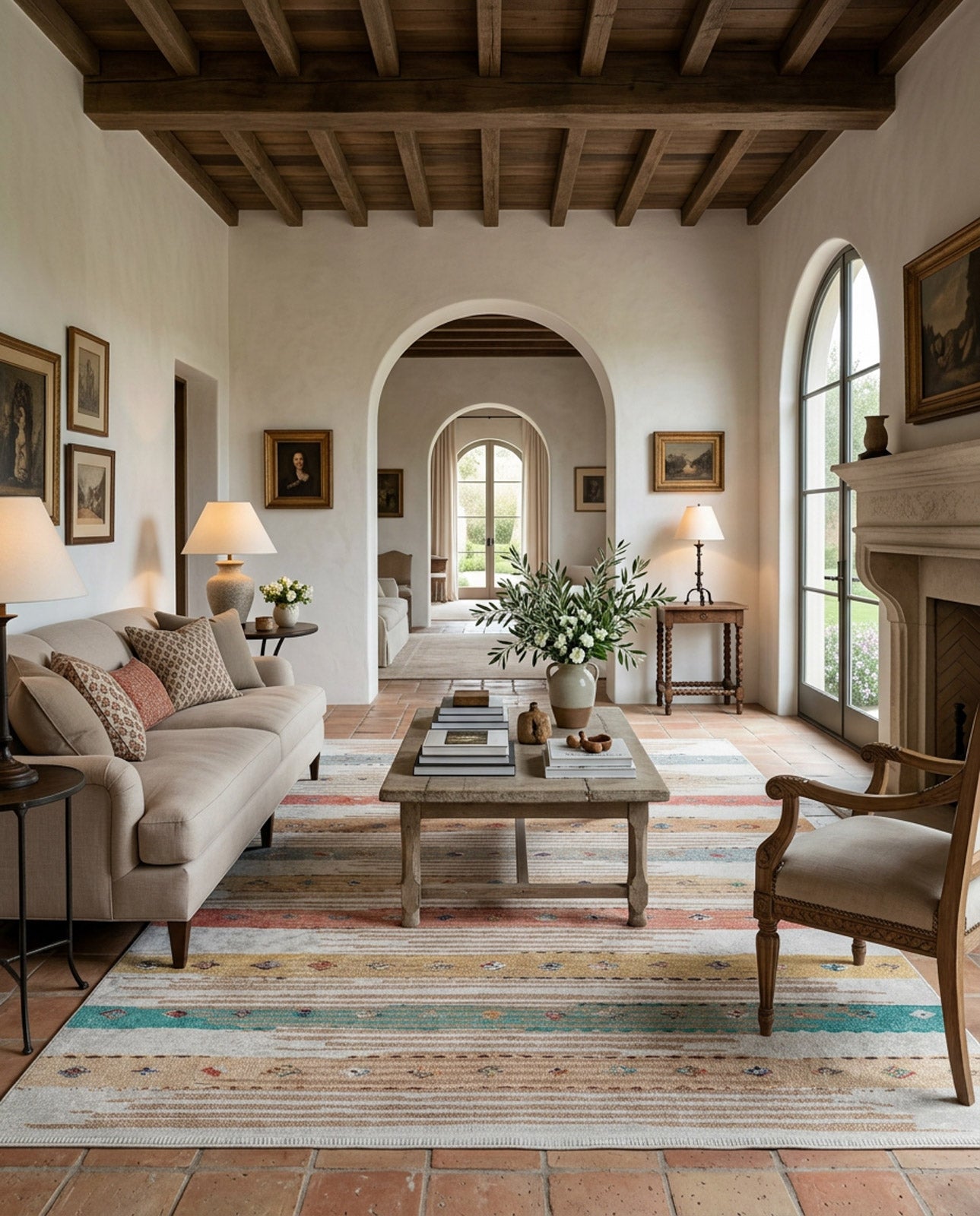 Nomad's Nostalgia - Washable Rug - JR1669
