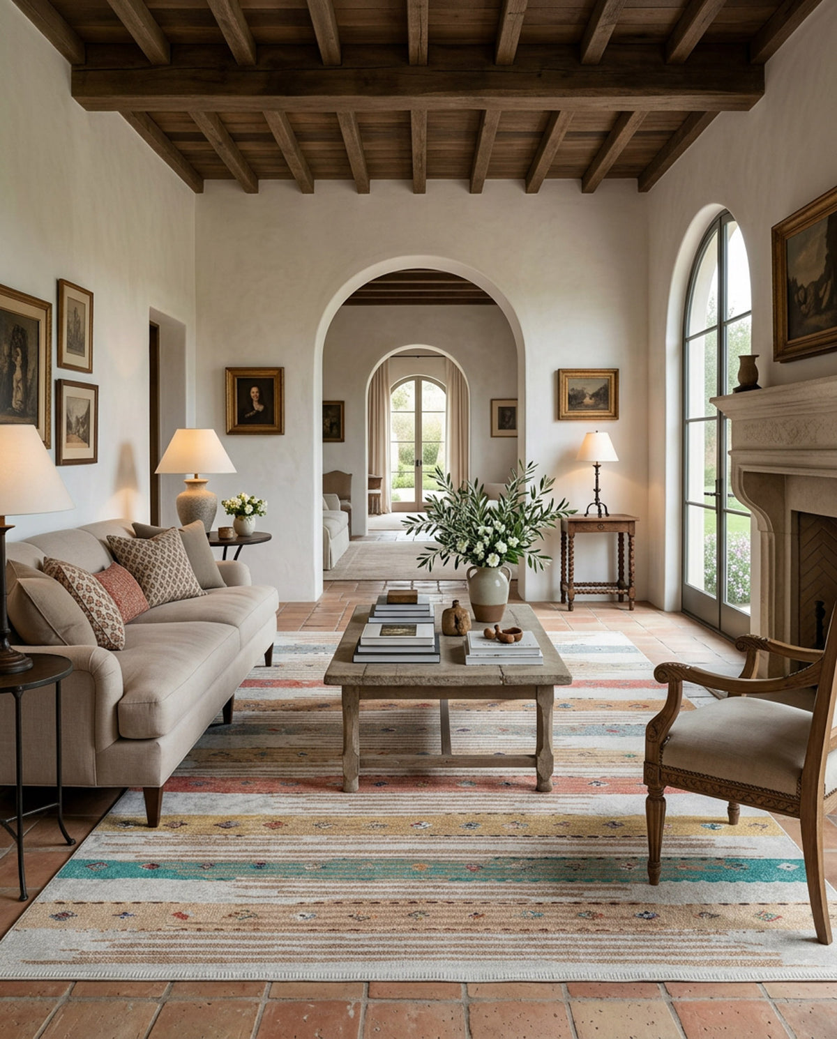 Nomad's Nostalgia - Washable Rug - JR1669