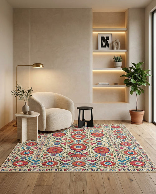 Bild 1 in Galerieansicht laden. Arabesque Trellis - Waschbarer Teppich - JR1732