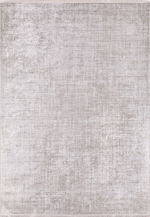 Bild 1 in Galerieansicht laden. The Sea Spray - Washable Rug - JR847 (Custom Size) features a light grey flat weave with subtle textured patterns of uneven abstract lines and shading for a modern, distressed look, finished with neatly refined edges.