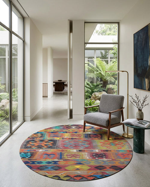 Load image 1 in gallery view. Serene Sahara - Washable Rug - JR1959 (Custom Size)