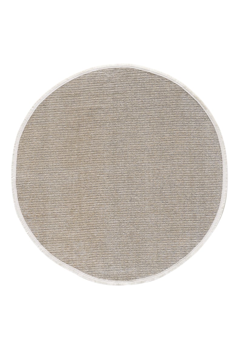 The Velvet Touch Beige Area Rug - PST002 features an oval shape, light beige color, subtle textured pattern, and white border, inspired by contemporary rug designs—shown against a white background.
