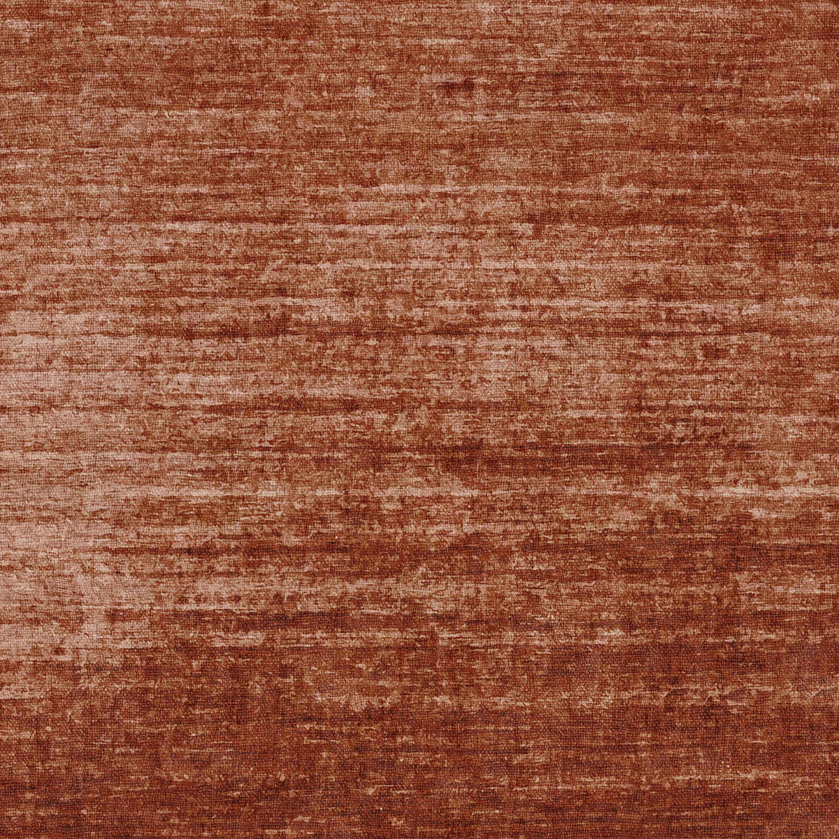 The Vintage Reverie - Washable Rug - JRN31 features a textured deep red surface with subtle horizontal and vertical streaks, evoking the look of woven fabric and a slightly distressed, vintage-inspired appearance.