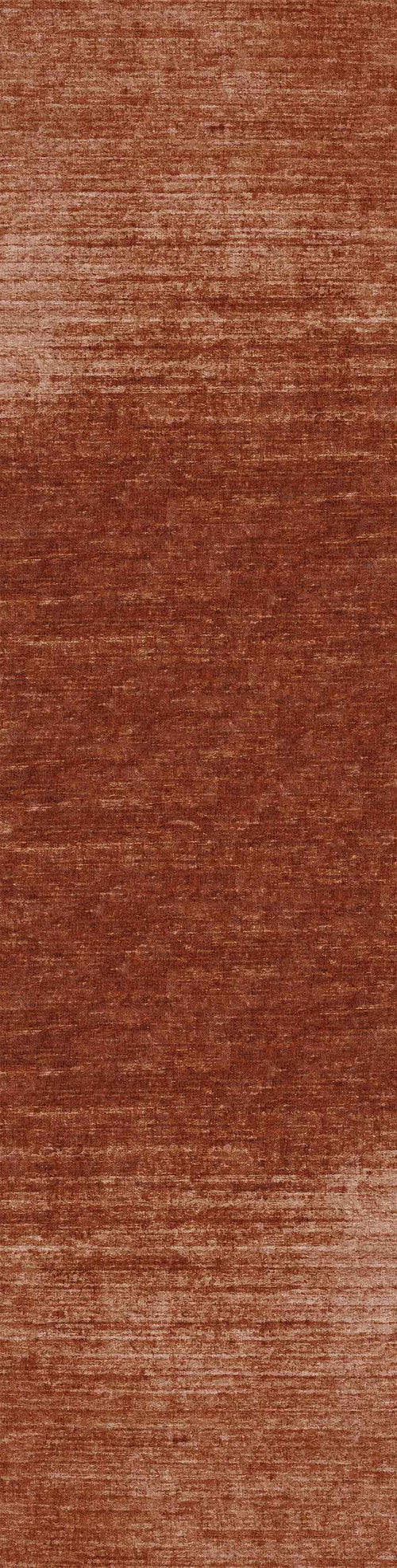 Load image 1 in gallery view. The Vintage Reverie - Washable Rug - JRN31 features a textured, reddish-brown surface with deep red hues and subtle horizontal shade variations, offering a mottled look reminiscent of fabric or carpet.