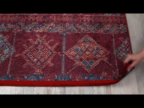 Load image 1 in gallery view. Majestic Mandarin - Washable Rug - JR1863 (Custom Size)