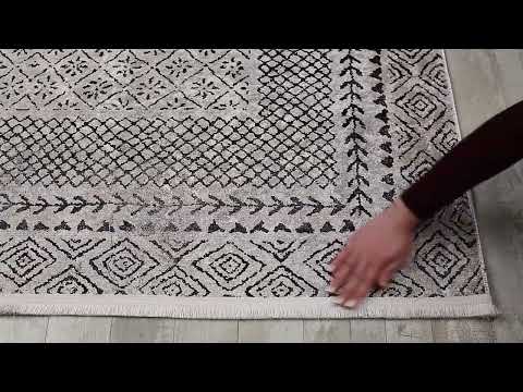 Load image 1 in gallery view. Classic Contrast - Washable Rug - JR1985 (Custom Size)