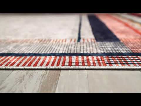 Load image 1 in gallery view. Bohemian Nightscape - Washable Rug - JR1701 (Custom Size)