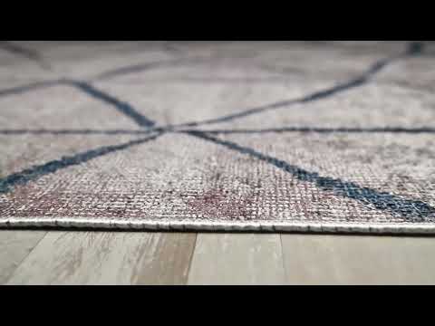 Load image 1 in gallery view. Arabesque Trellis - Washable Rug - JR1732 (Custom Size)