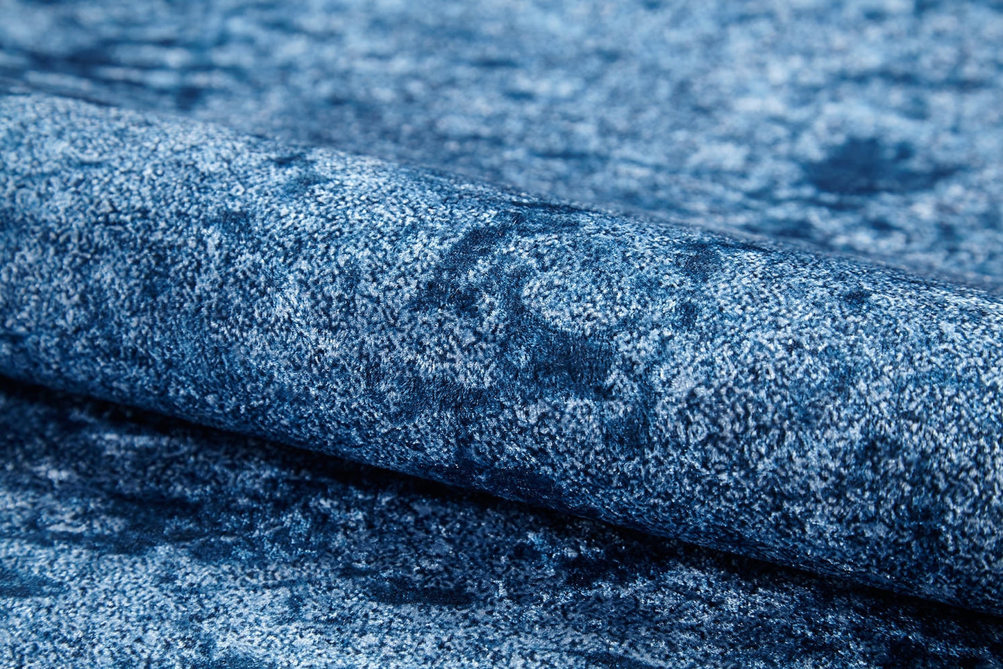 A close-up of the Ivory Whisper - Washable Rug (JR1628) featuring a soft, plush surface and mottled pattern—ideal for adding comfort to high-traffic areas.